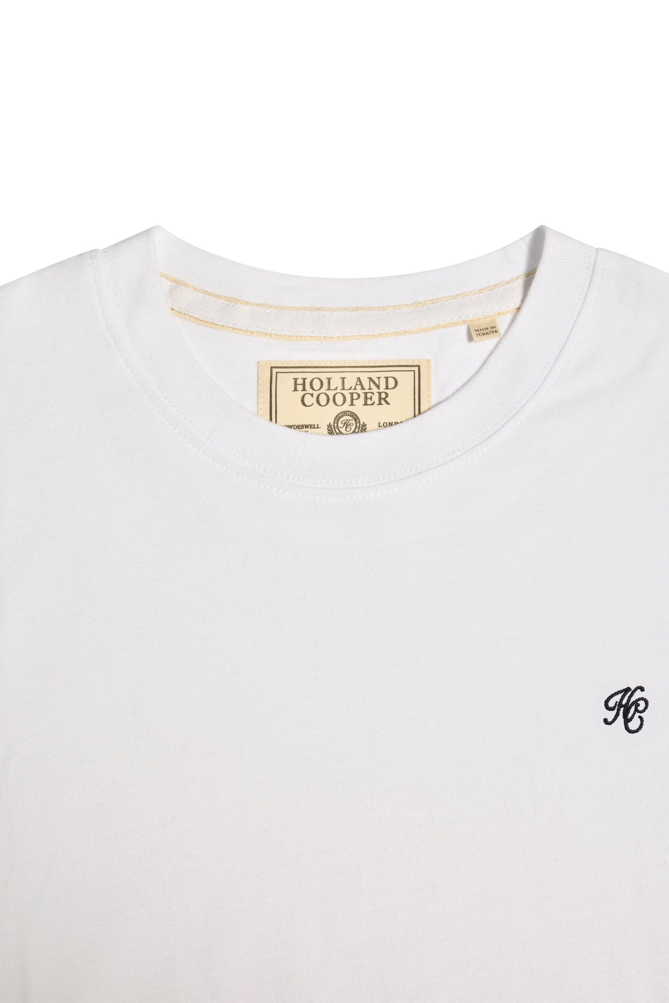 Men's Crew Neck T-Shirt (White)