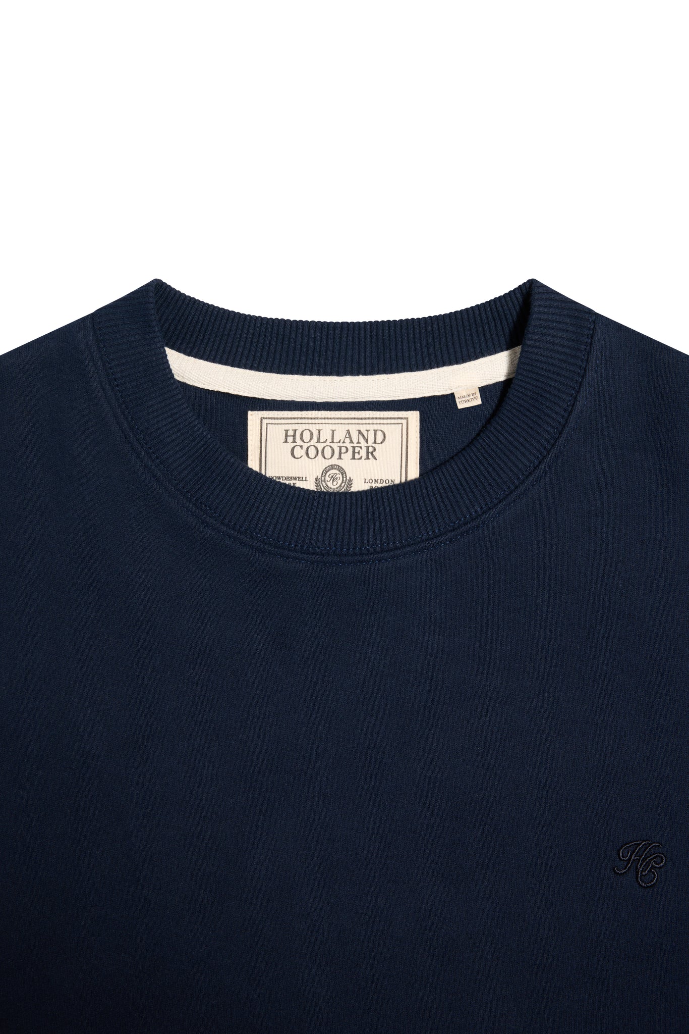 Men's Crew Neck Sweat (Ink Navy)