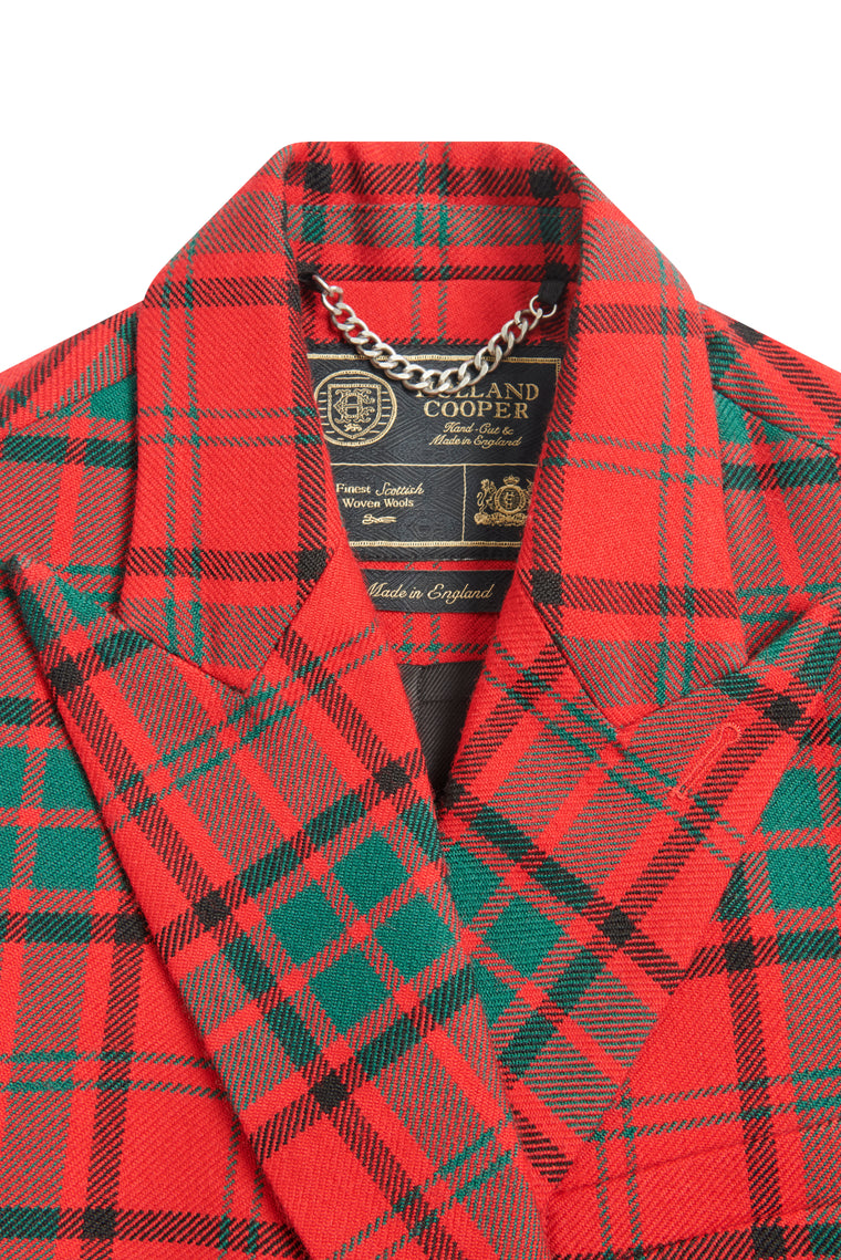 The Double Breasted Blazer (Red Tartan)