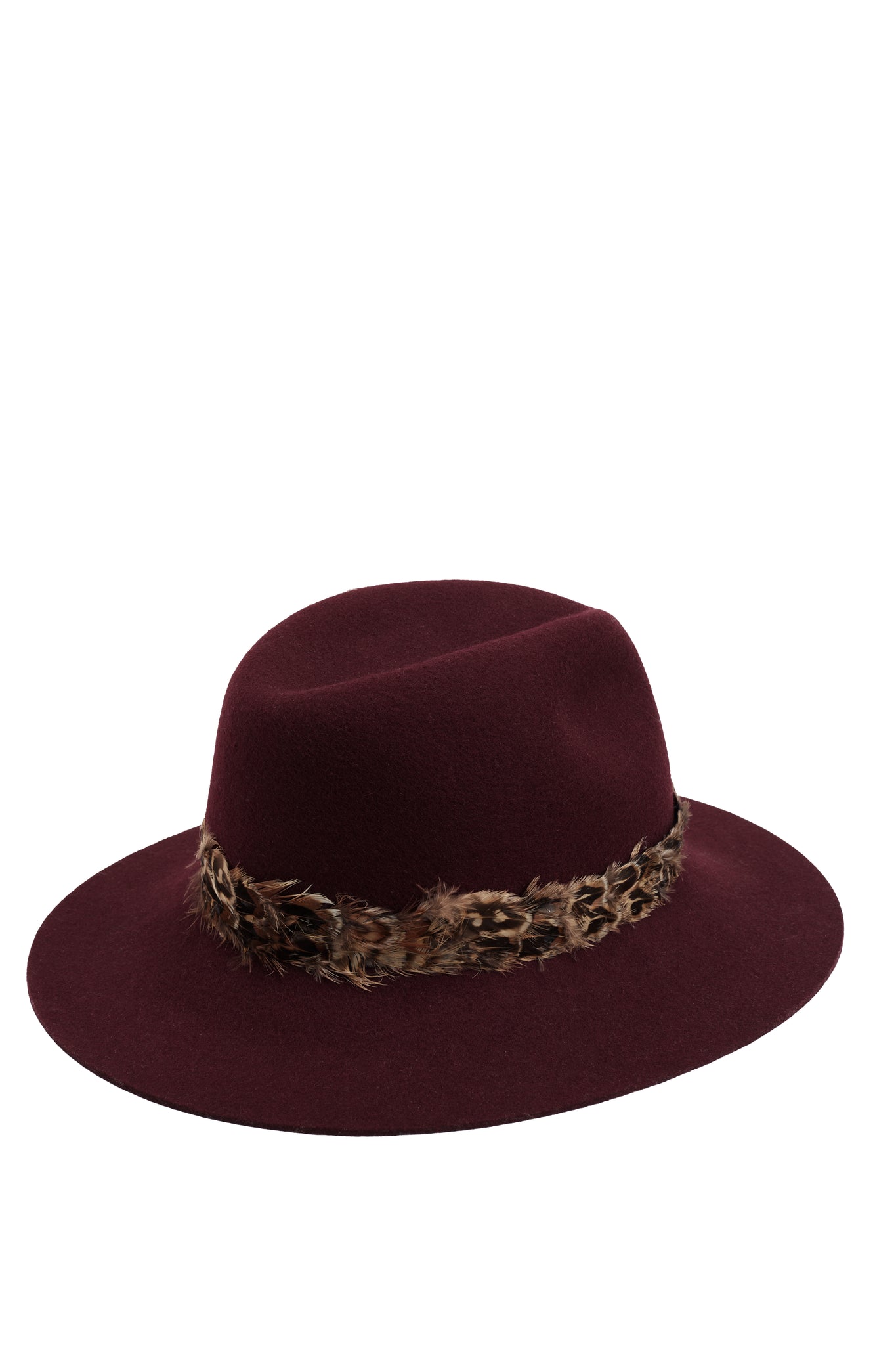 Trilby Hat (Mulberry)