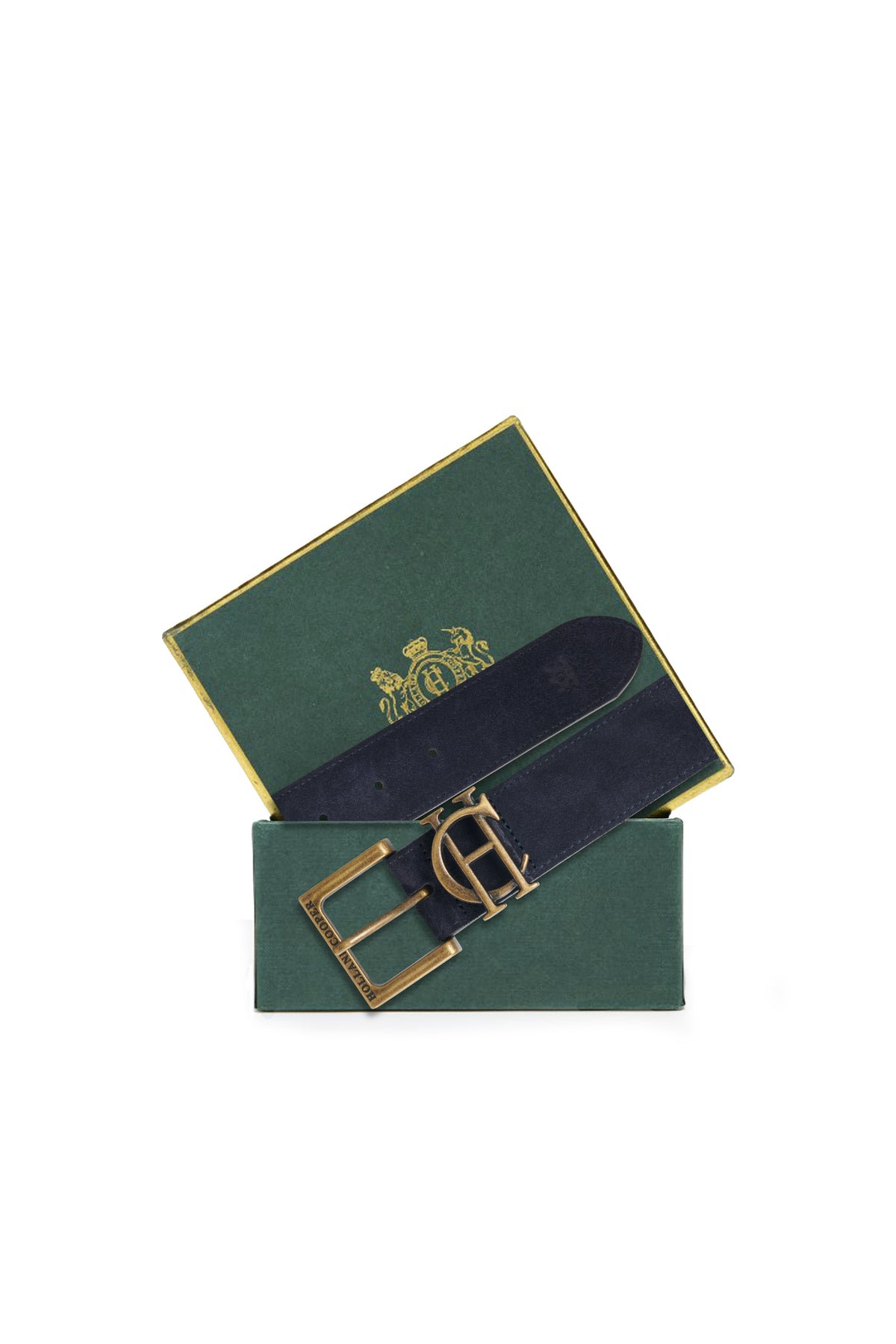 Men's Classic Belt (Navy Suede)