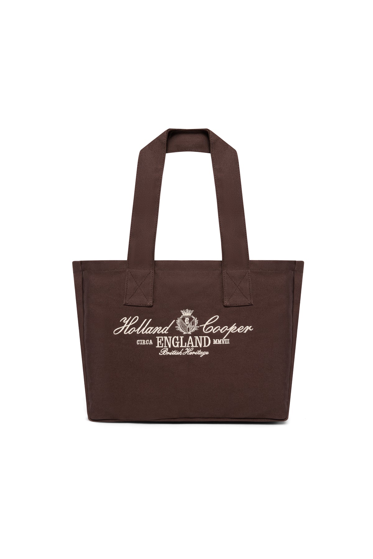 Essential Tote Bag (Chocolate Ecru)