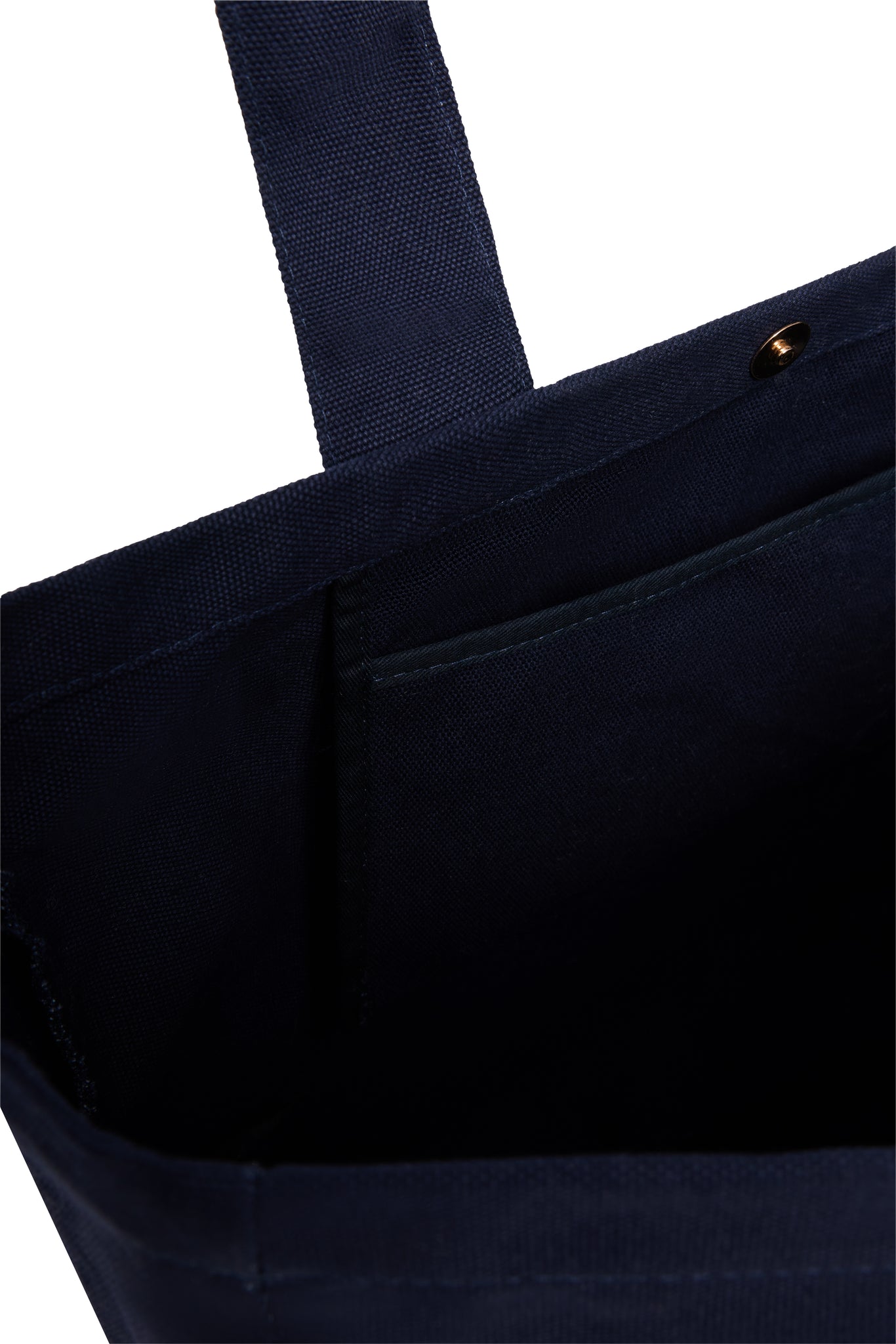 Essential Tote Bag (Navy Ecru)