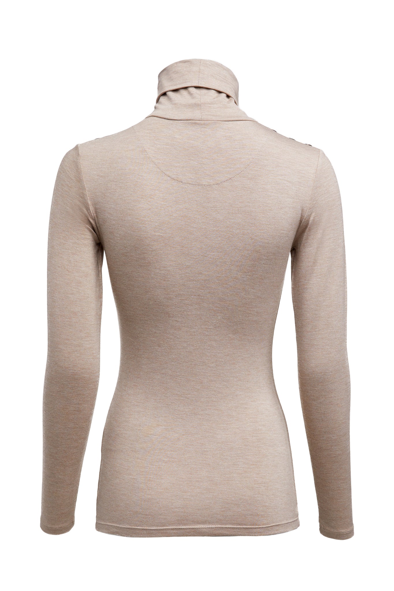 Essential Roll Neck (Oatmeal)