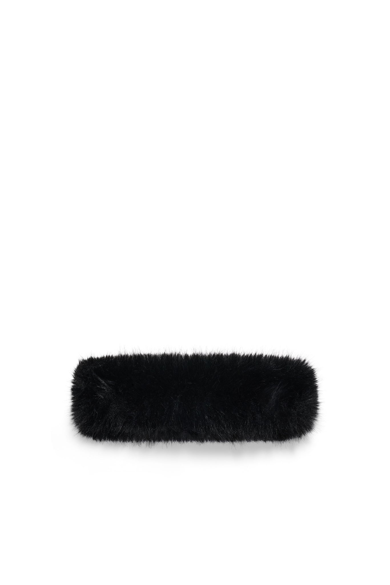 Faux Fur Headband (Black)
