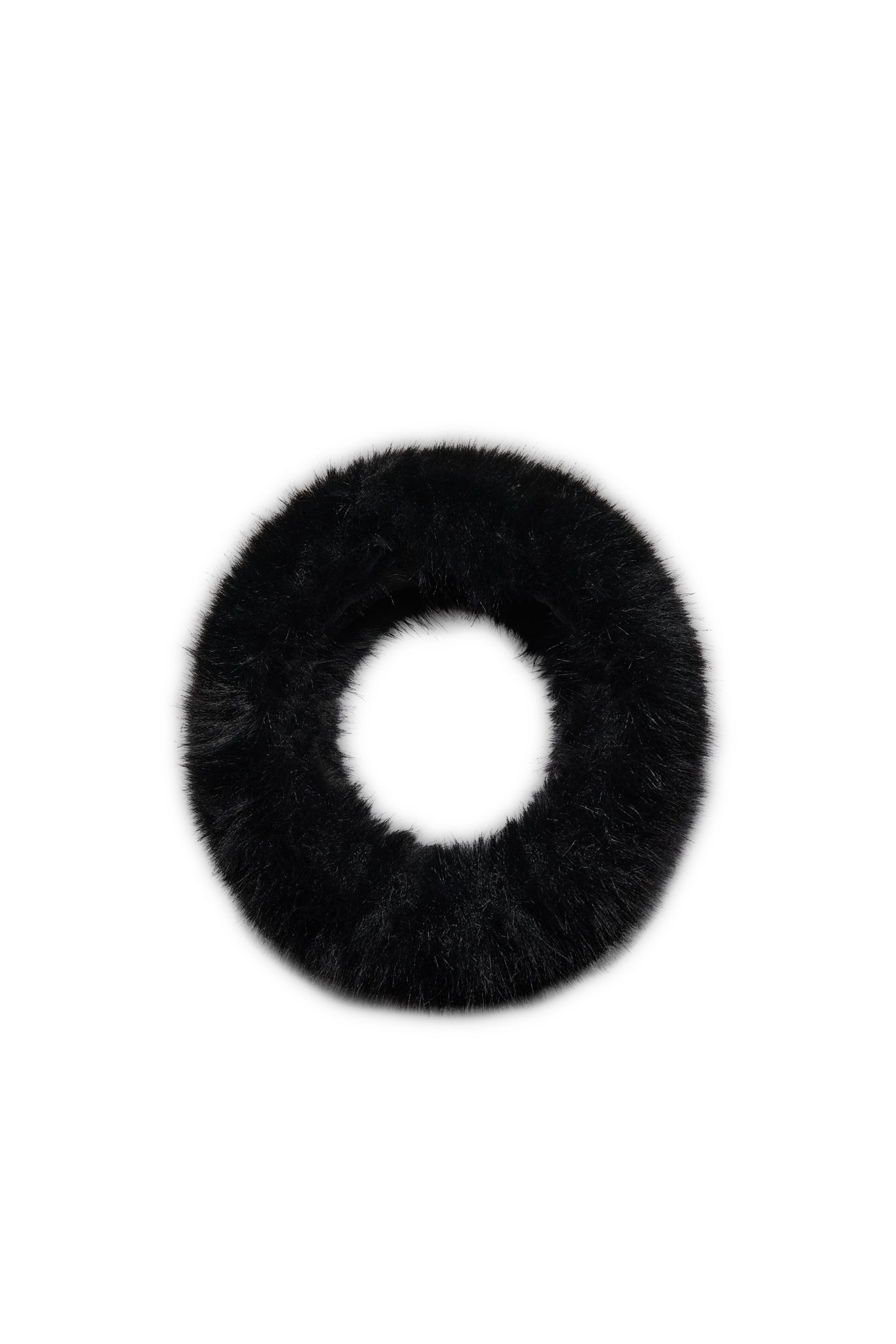 Faux Fur Headband (Black)