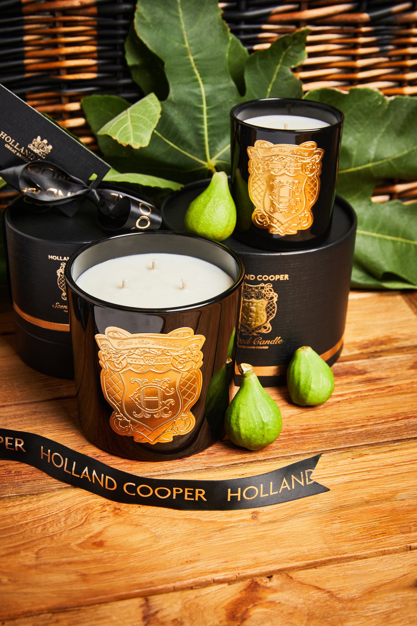 Triple Wick Candle (Figue Noir)