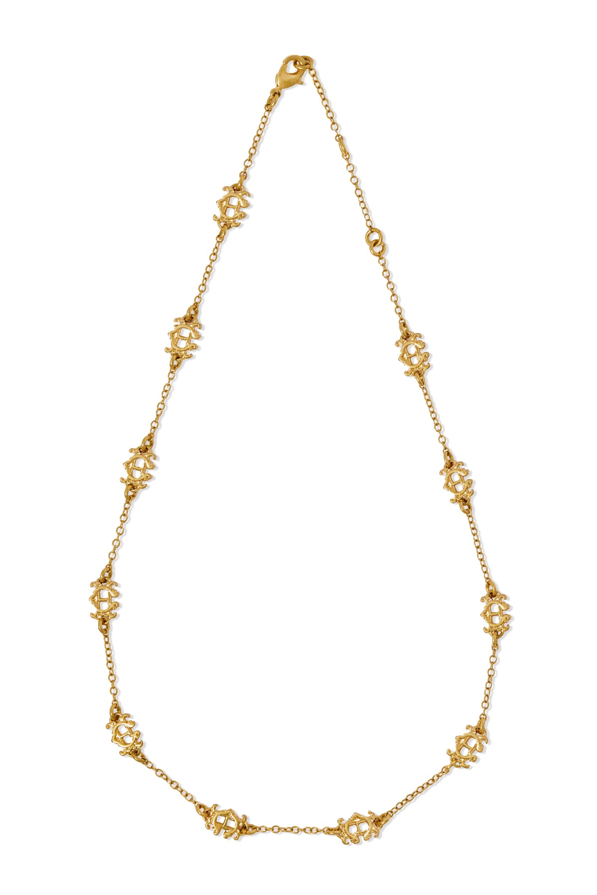 Fine Heraldic Necklace (Vintage Gold)