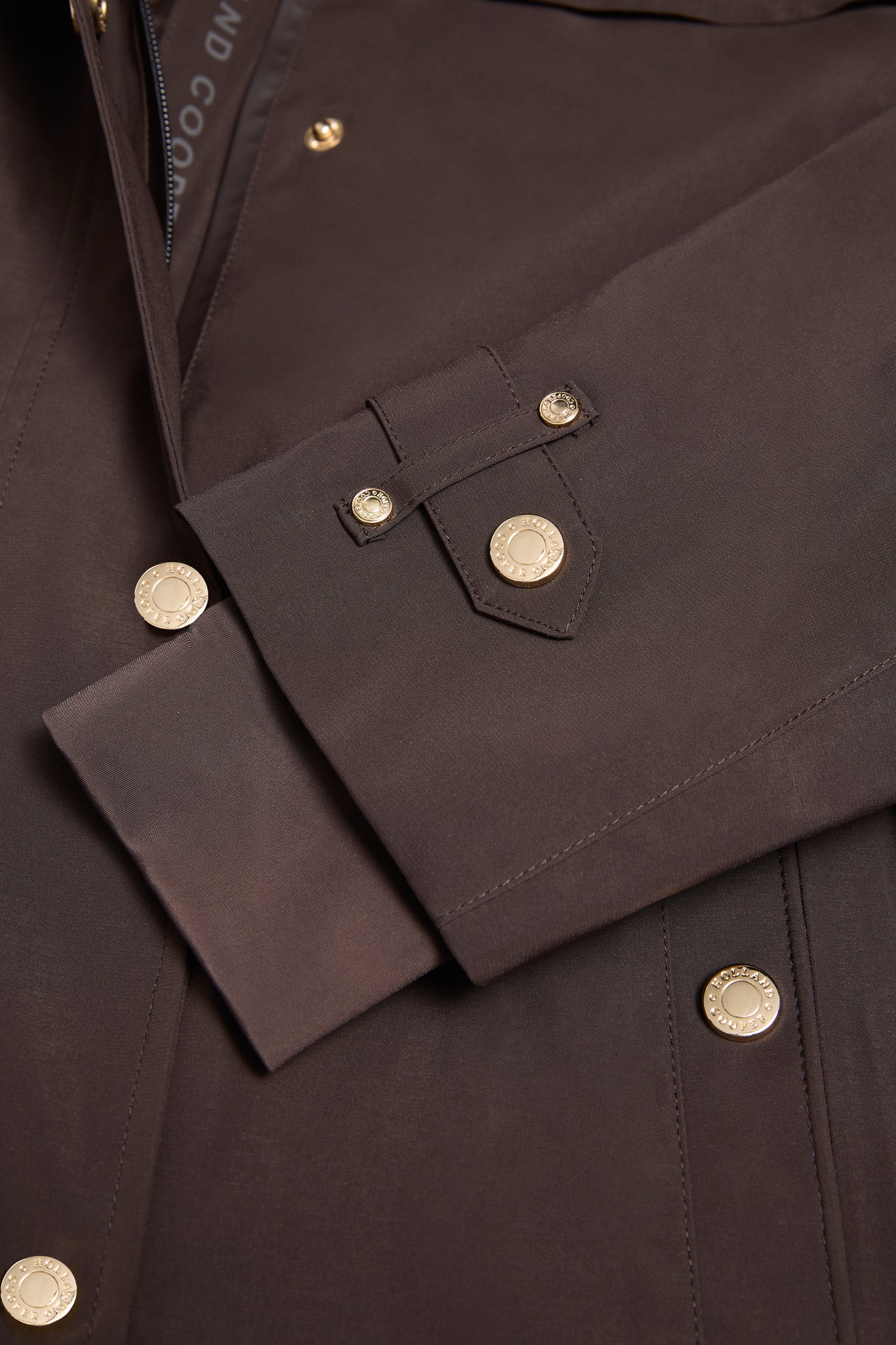 Folgate Rain Coat (Chocolate)