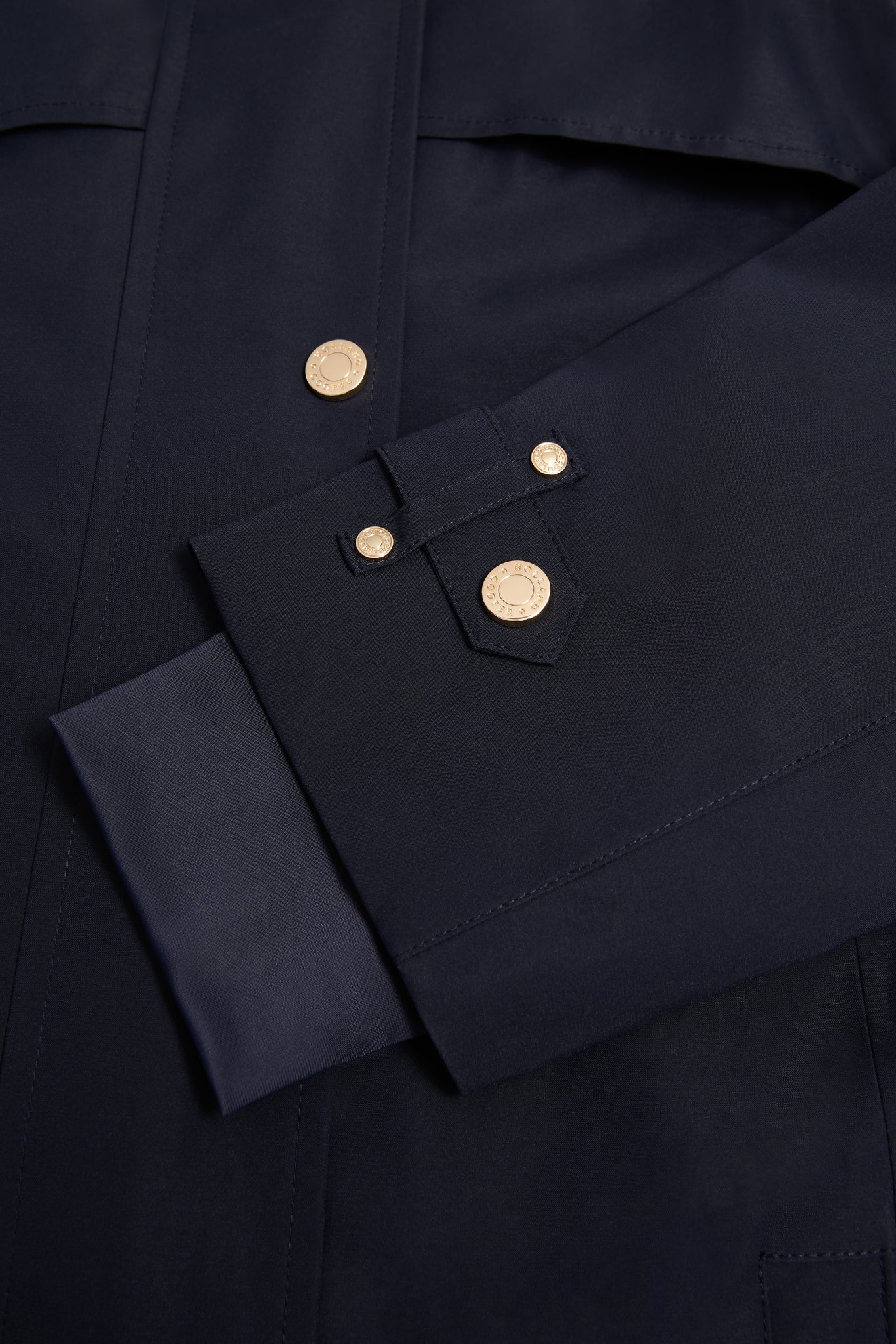 Folgate Rain Coat (Ink Navy)