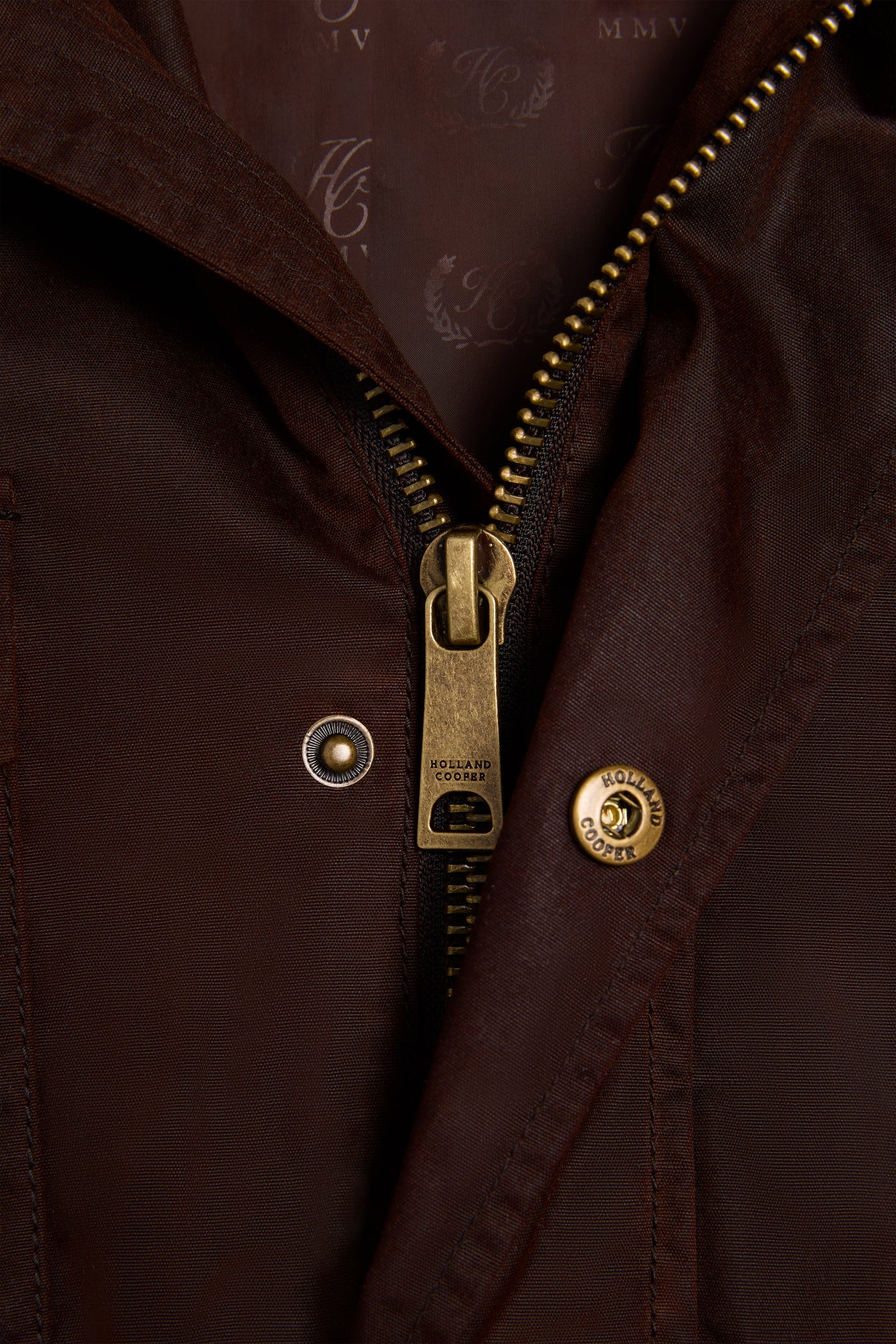 Four Pocket Wax Jacket (Chocolate)