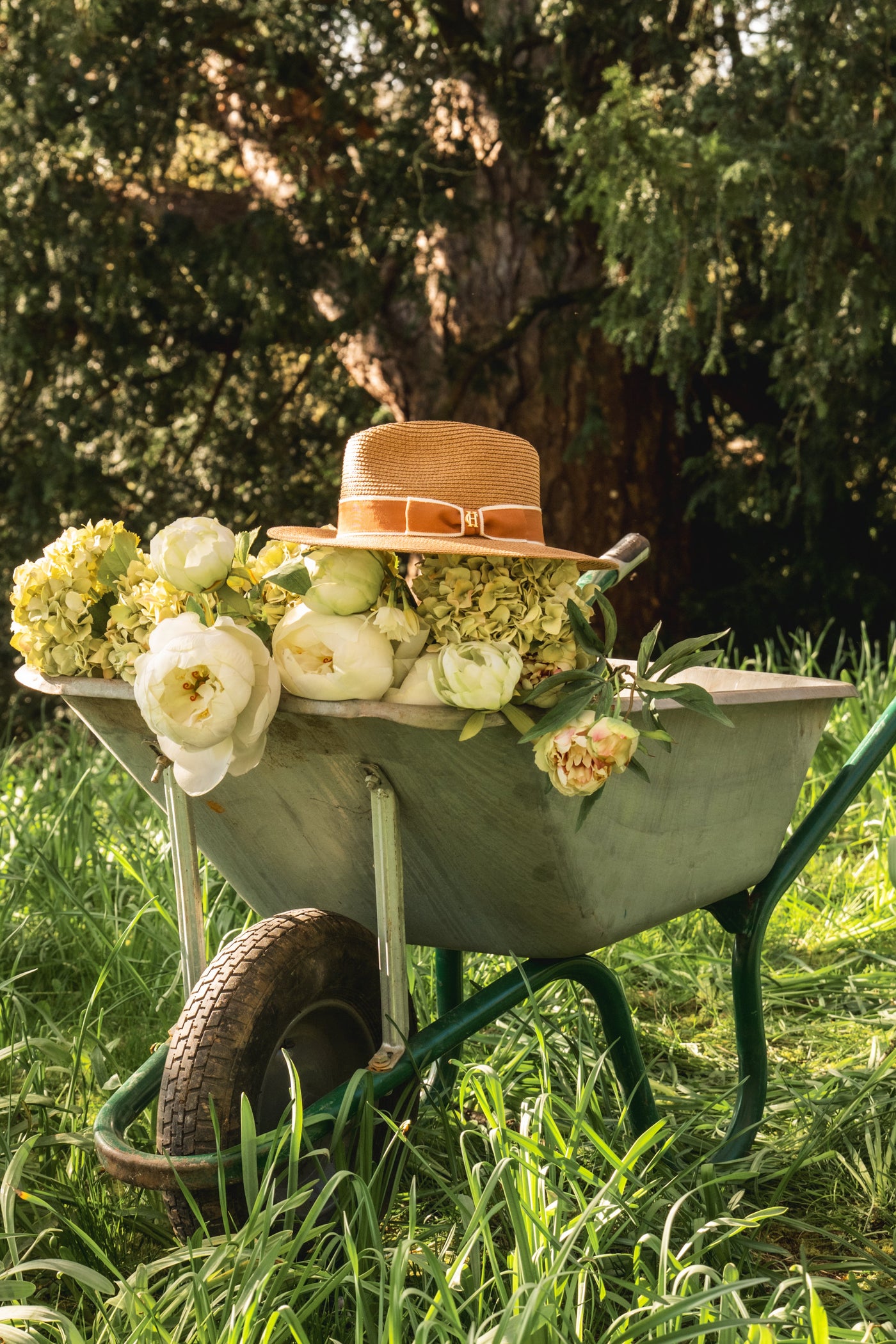 Francesca Hat (Camel Latte Bow)