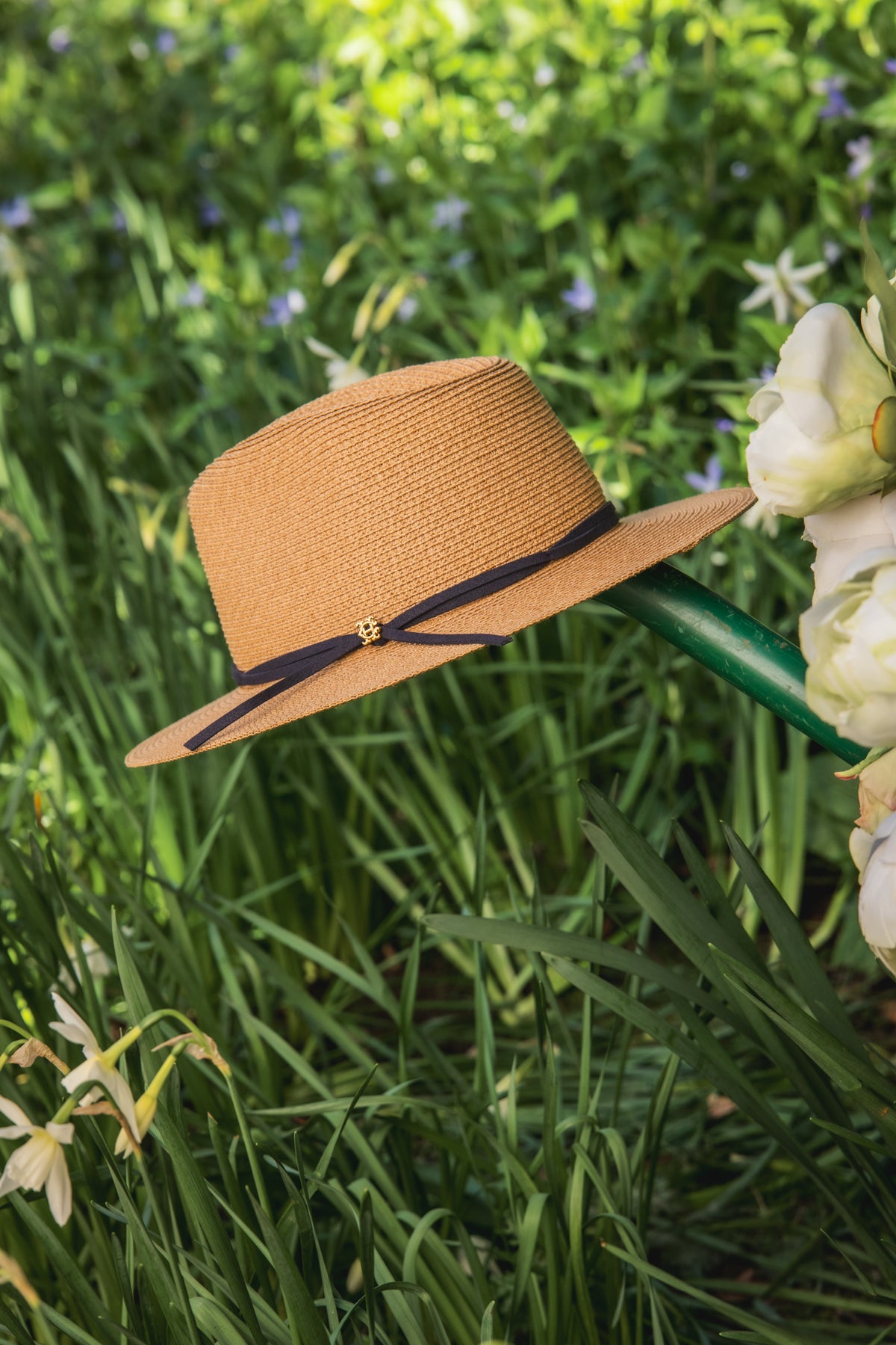 Francesca Hat (Camel Navy)