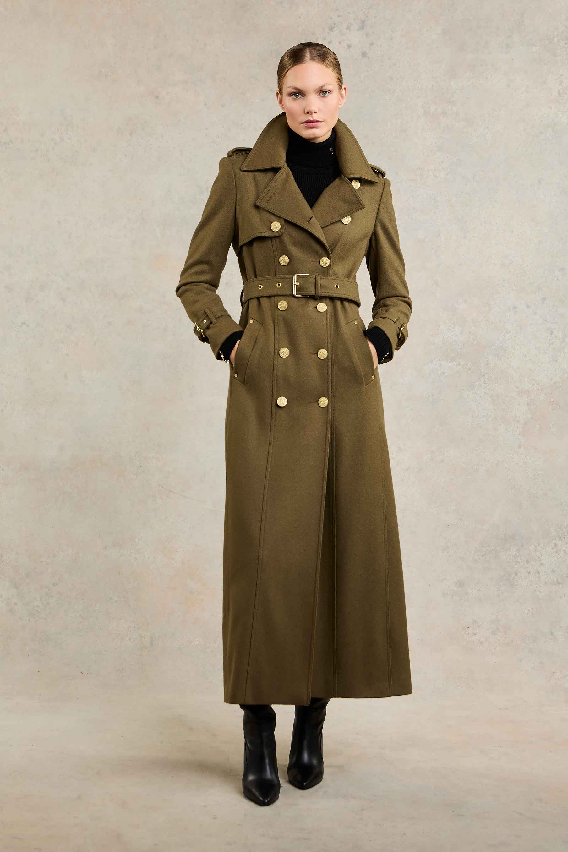 Chelsea Cropped Trench Jacket main image 1
