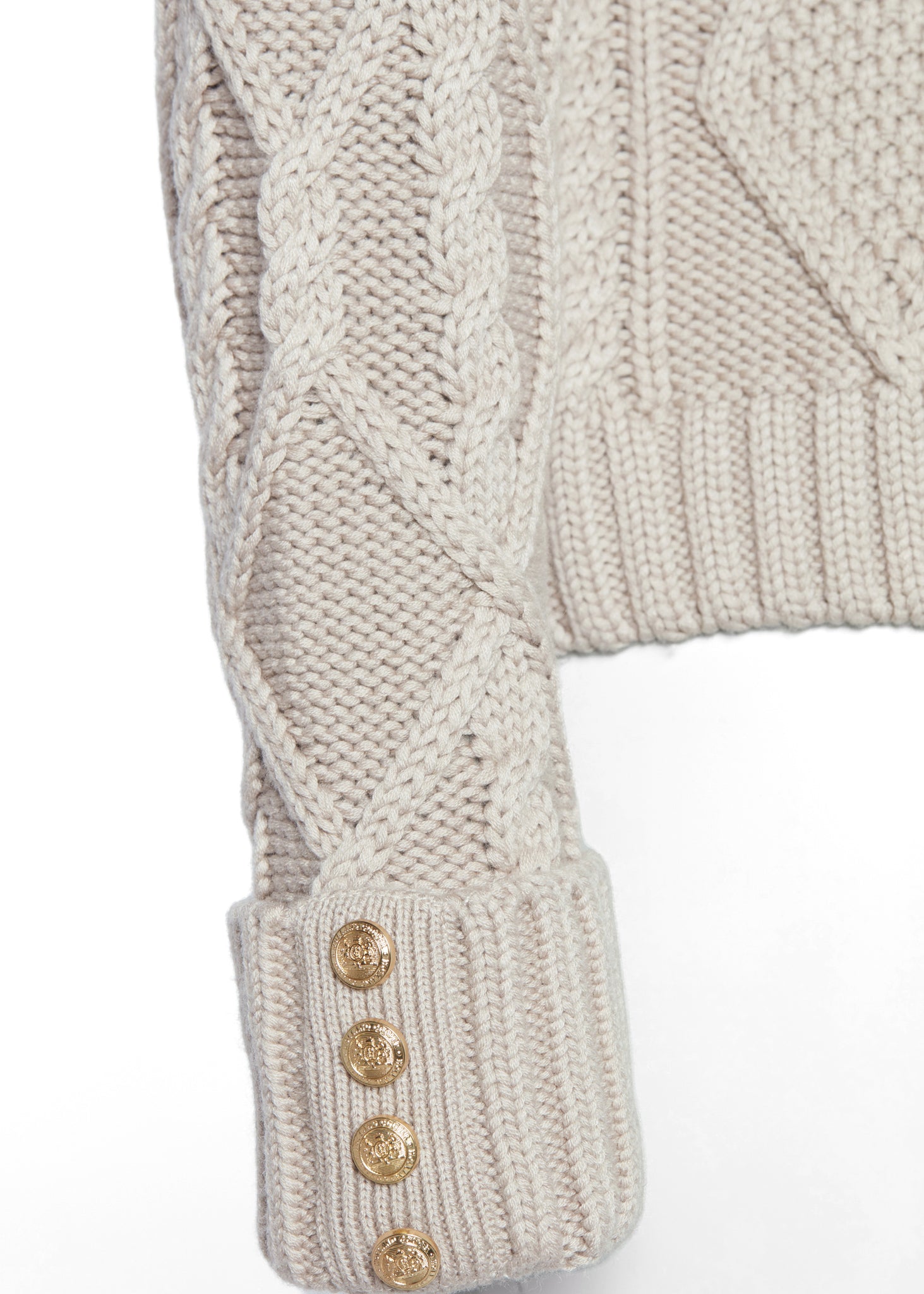 Noveli Cable Knit (Taupe)