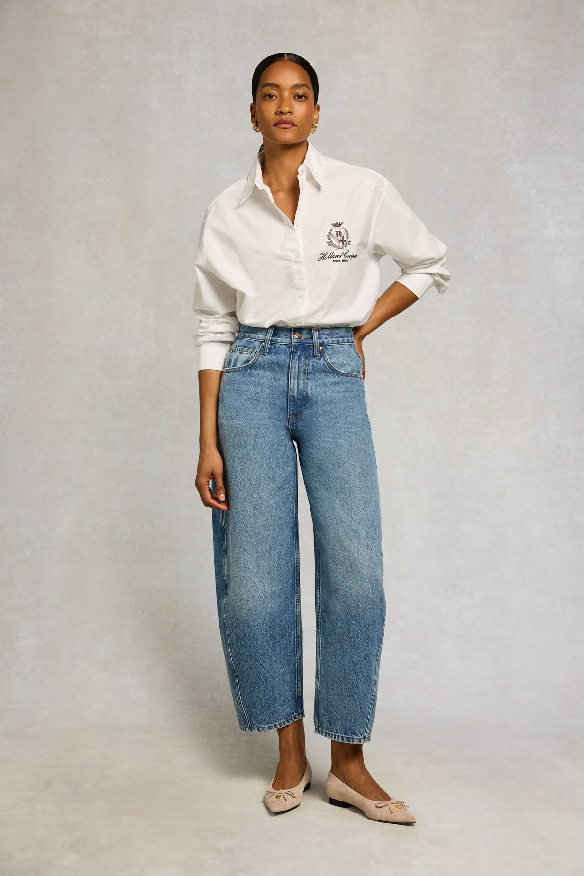 Barrel Leg Jean (Vintage Denim)