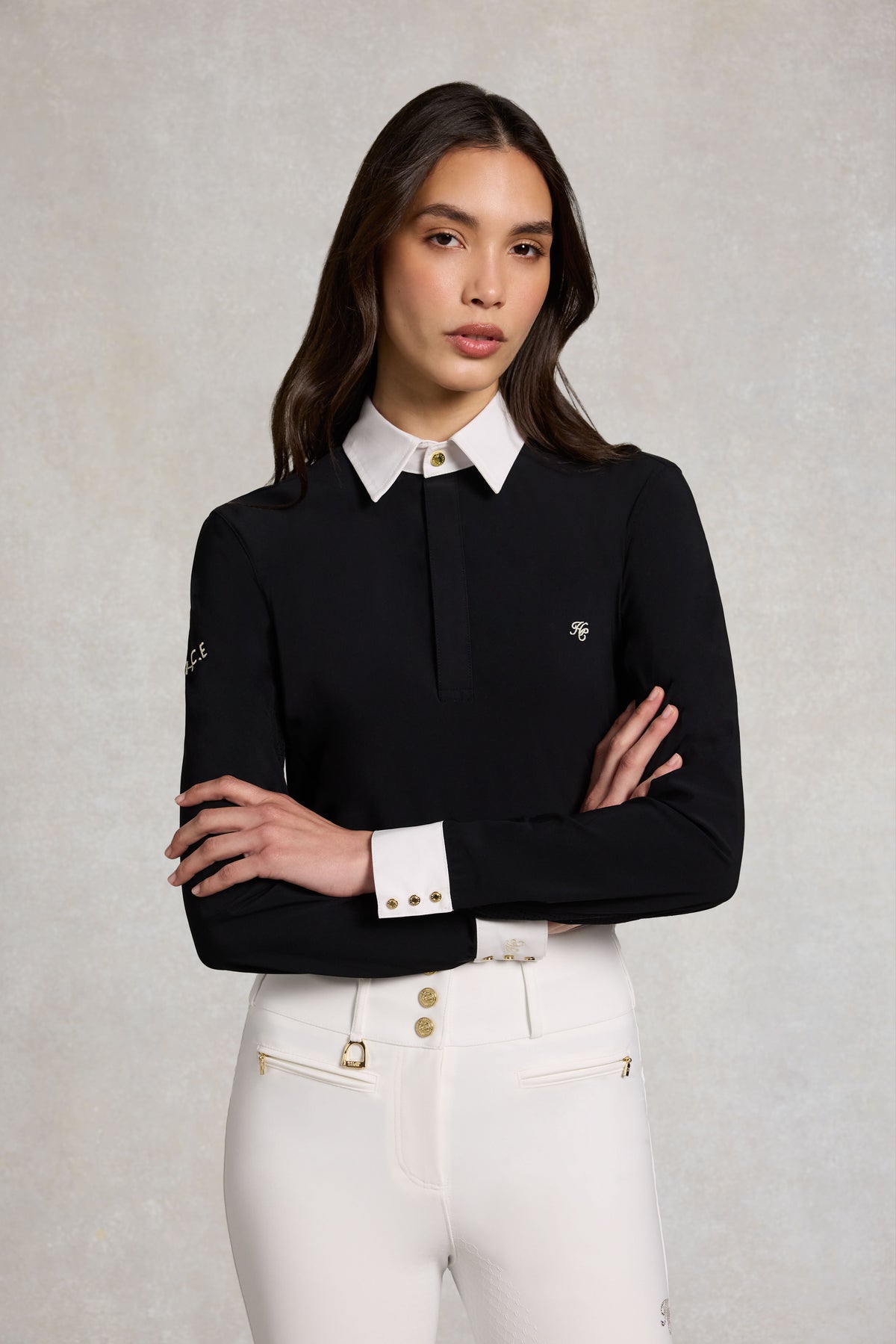 Chiltern Collared Base Layer (Black)