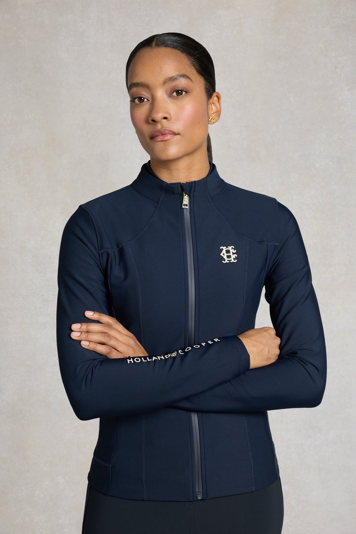 Chiltern Zip Training Top (Ink Navy)