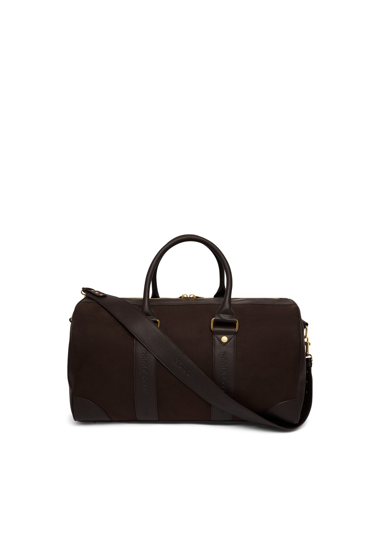 Regency Holdall (Dark Chocolate Suede)