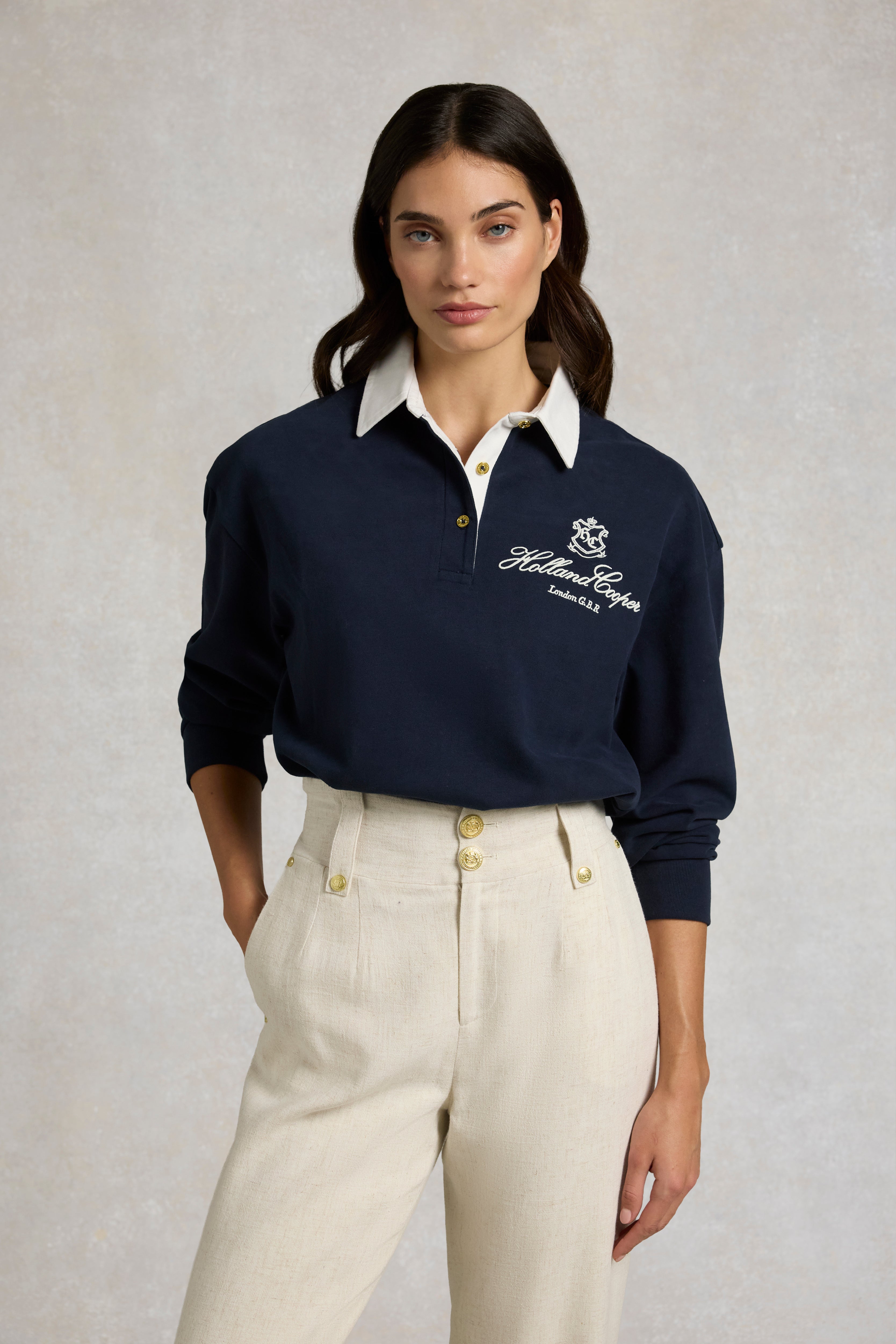 Rugby Shirt (Ink Navy) – Holland Cooper