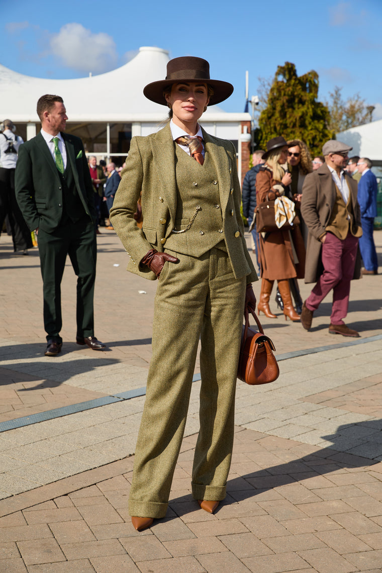 Lydia Millen Moss Herringbone Look