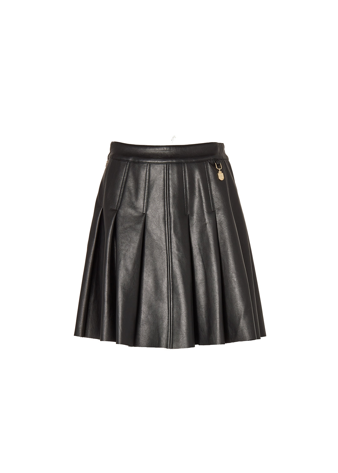 Mulholland Leather Mini Skirt