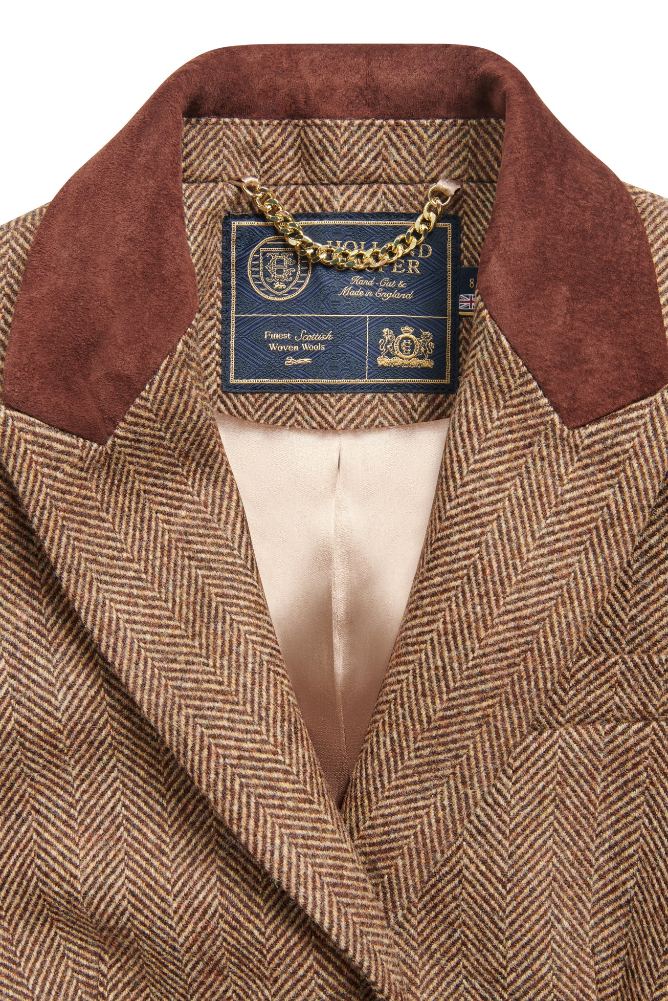 Hacc Jacket Hacking Jacket (Large Scale Brown Herringbone) – Holland Cooper