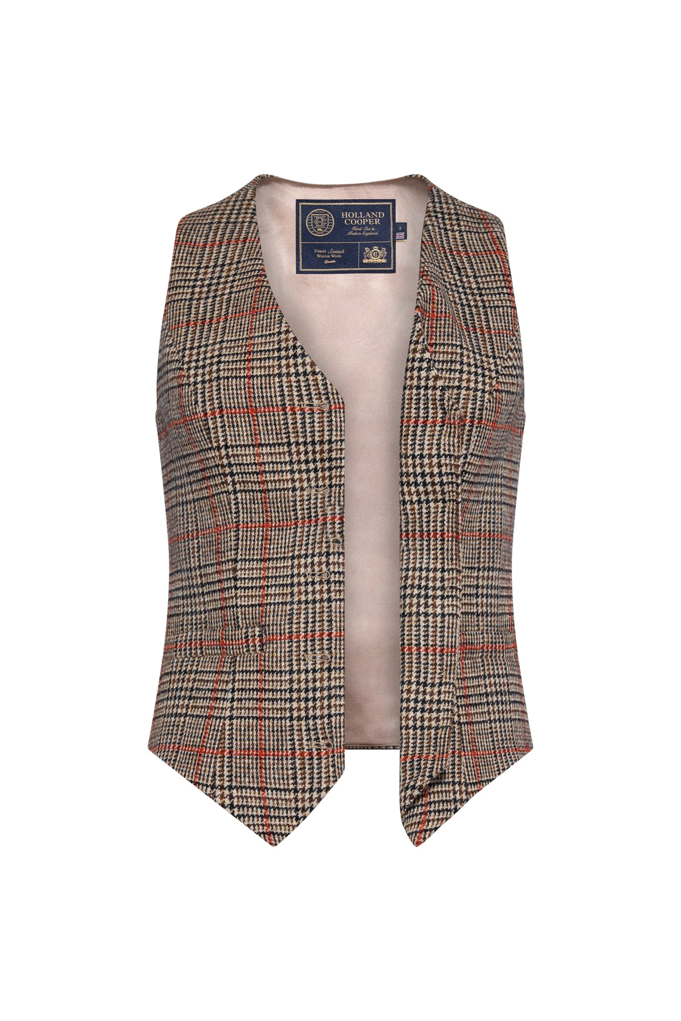 Hampton Waistcoat (Orange Windsor)
