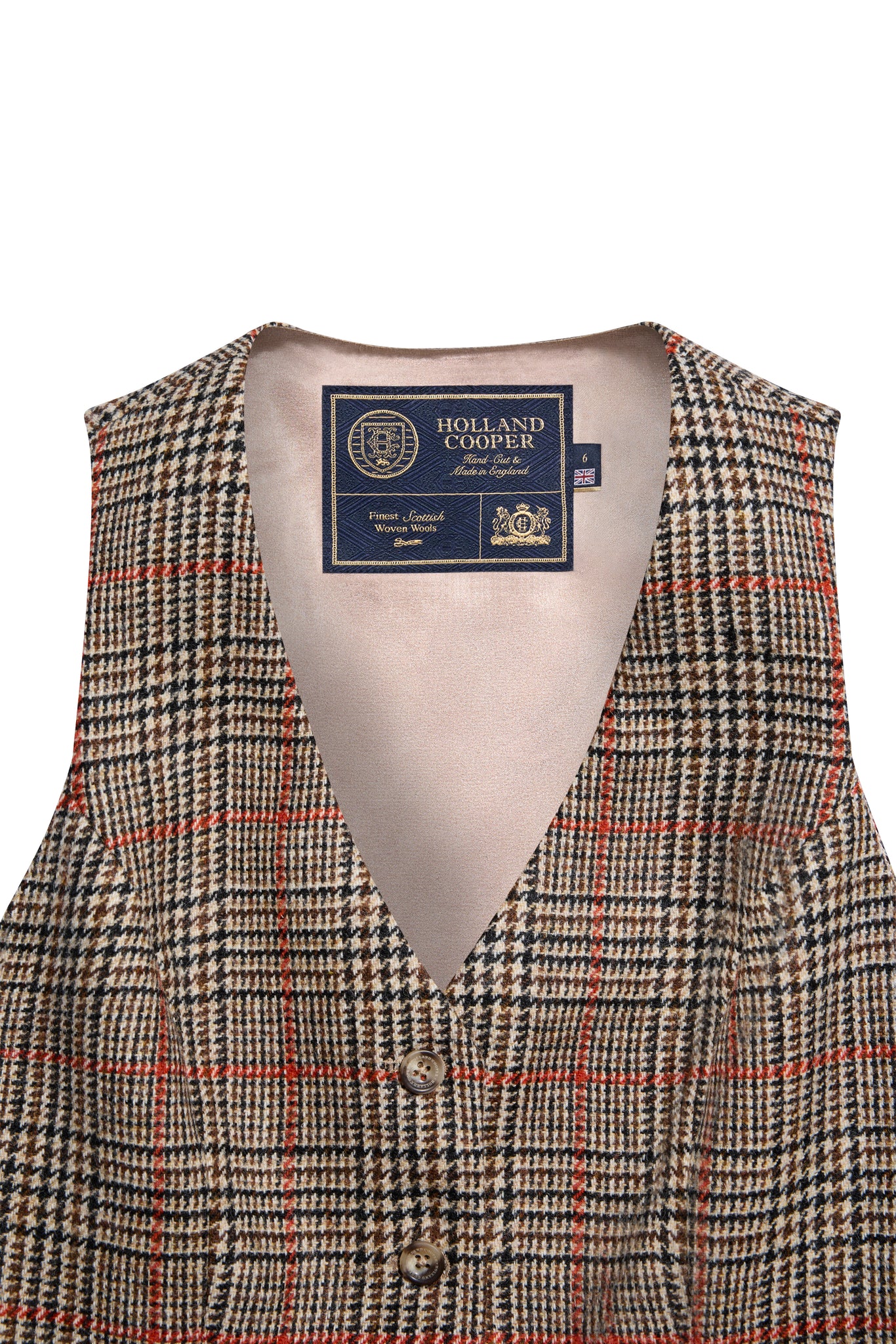 Hampton Waistcoat (Orange Windsor)