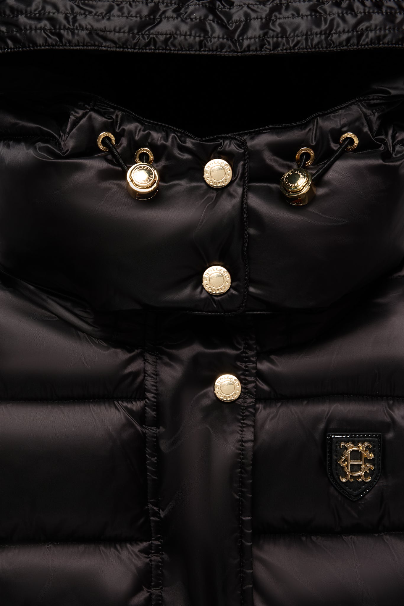 Harlow Sherpa Gilet (Deep Black)