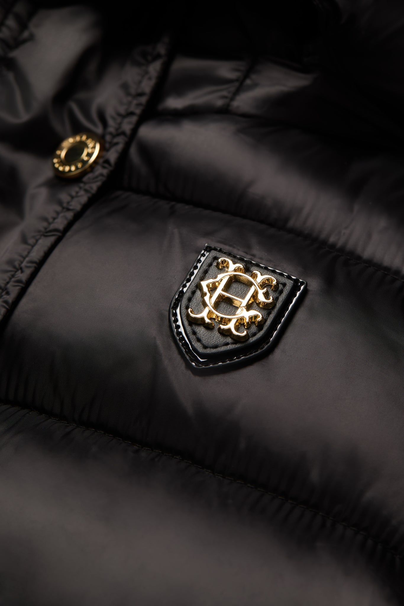 Harlow Sherpa Gilet (Deep Black)