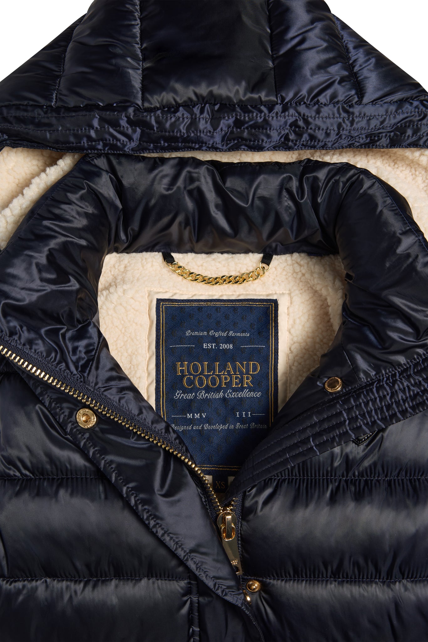 Harlow Sherpa Gilet (Ink Navy)