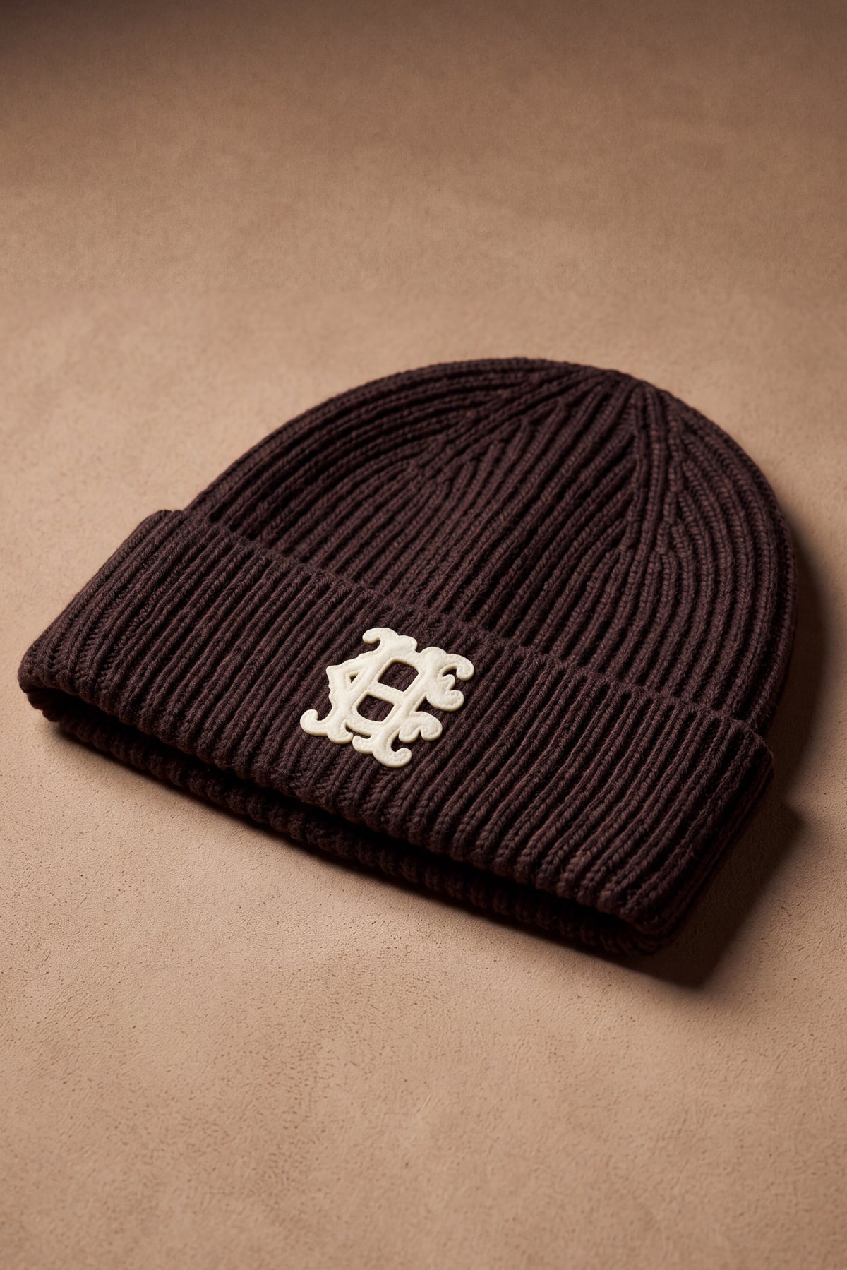 Heraldic Beanie (Hazelnut)