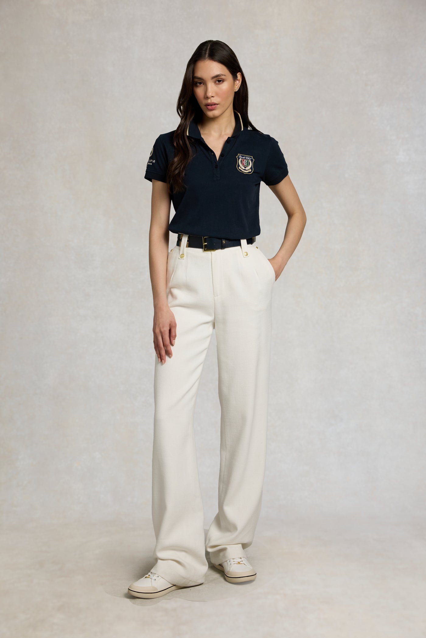 Heritage Short Sleeve Polo Shirt (Ink Navy)