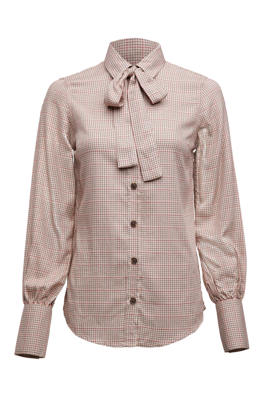 Heritage Check Pattern Heritage Shirt (Oatmeal Check) – Holland Cooper