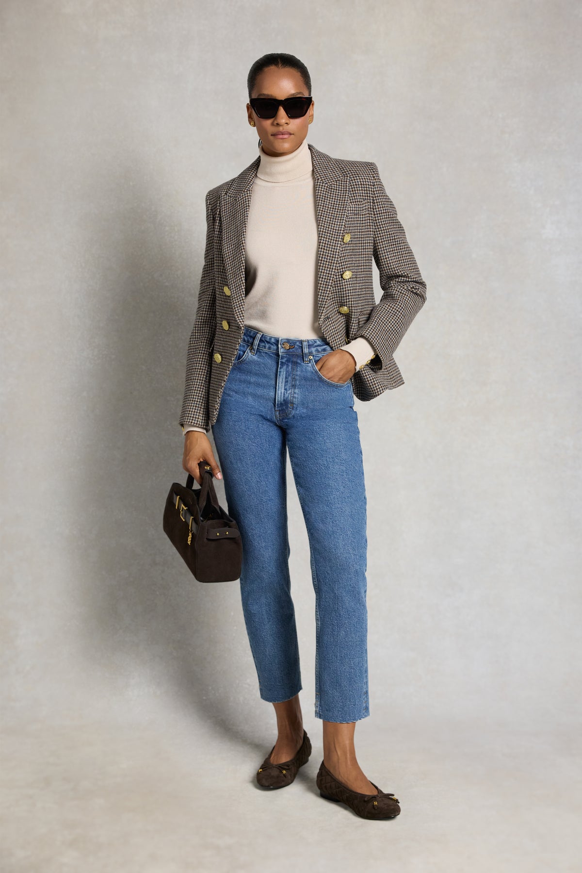 High Rise Slim Jean (Denim)