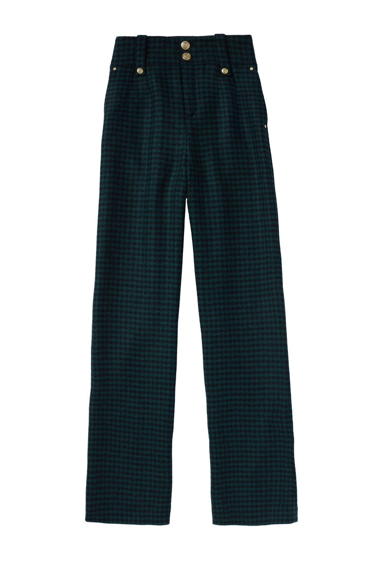 The Emerald Houndstooth Suit
