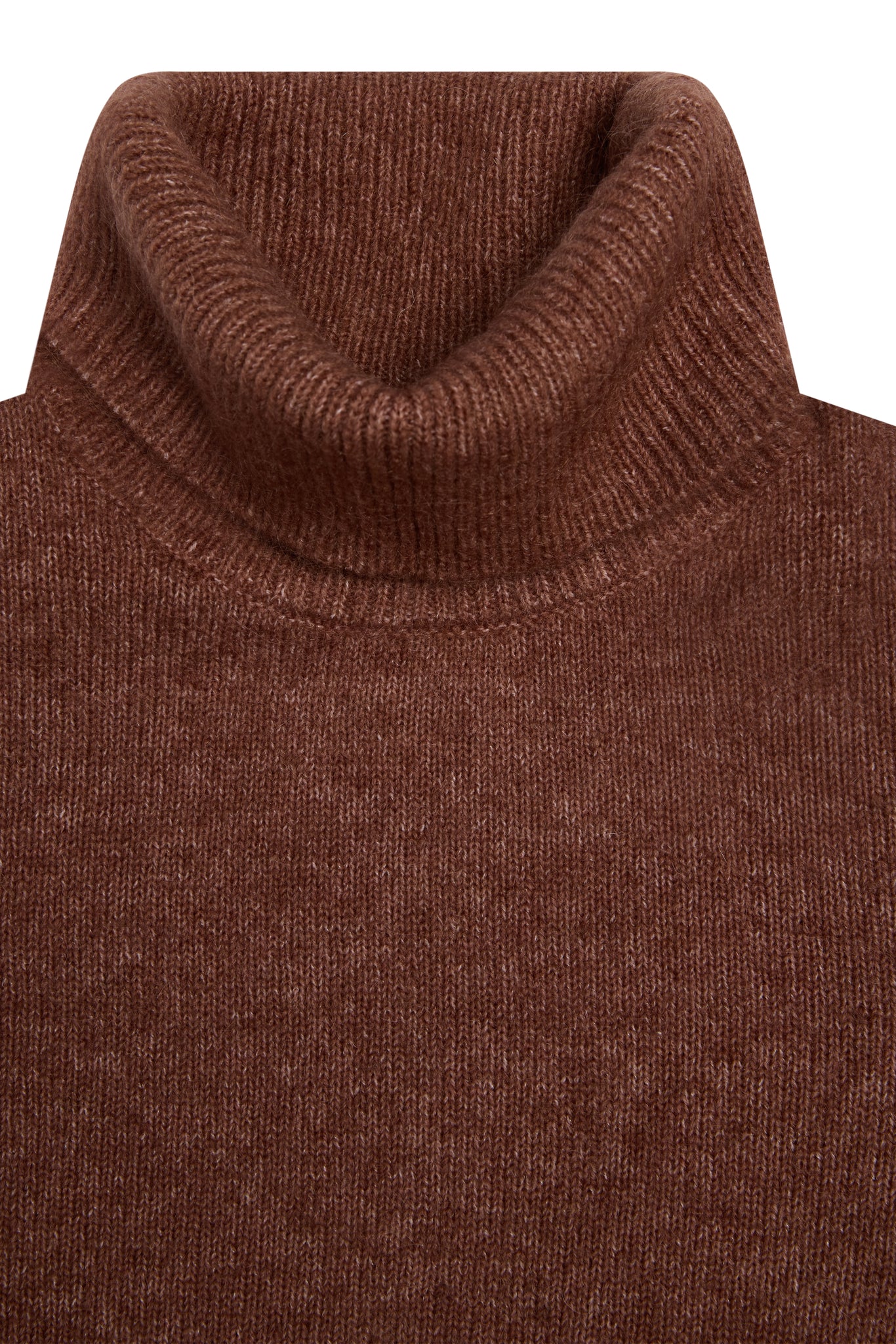Isla Roll Neck Knit (Latte)