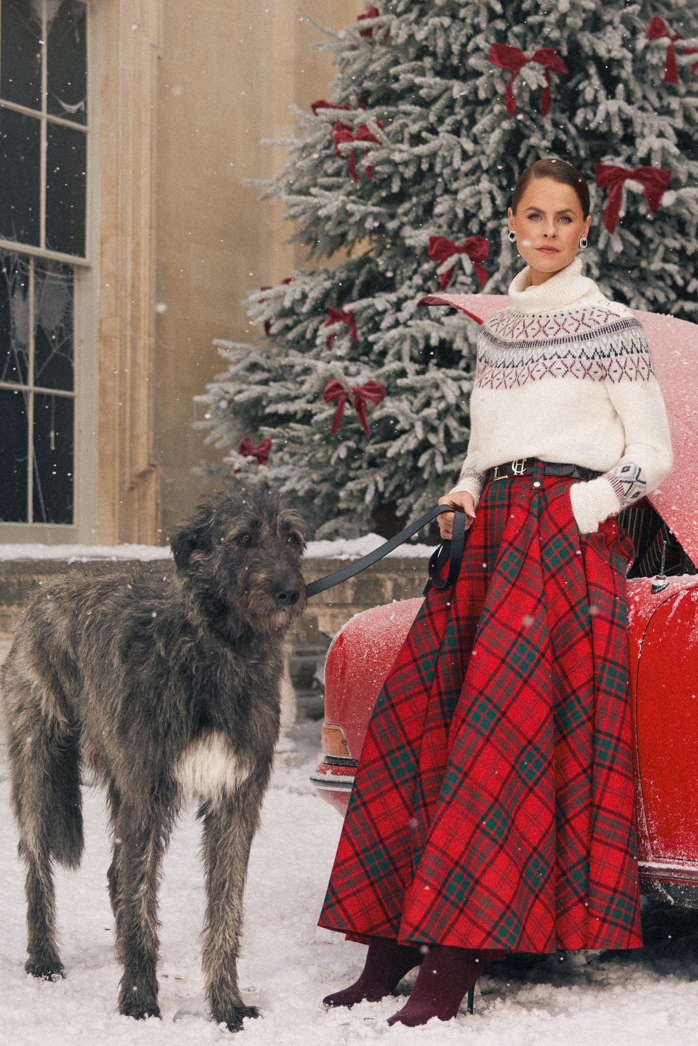 Rebecca Roll Neck Knit (Natural)