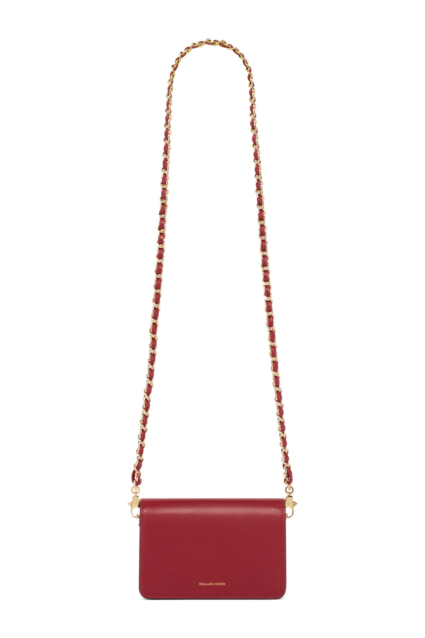 Kensington Crossbody Bag (Deep Red Leather)
