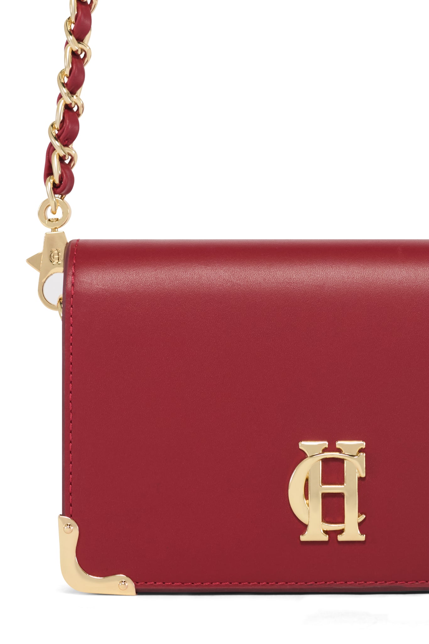 Kensington Crossbody Bag (Deep Red Leather)