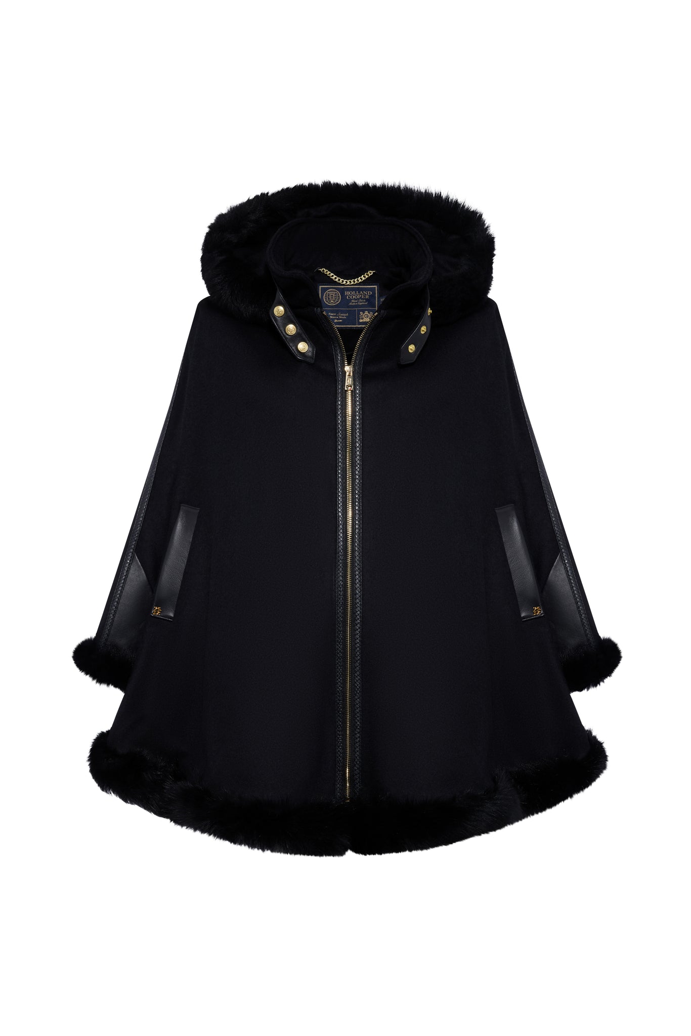 Kensington Gold Label Cape (Soft Black)