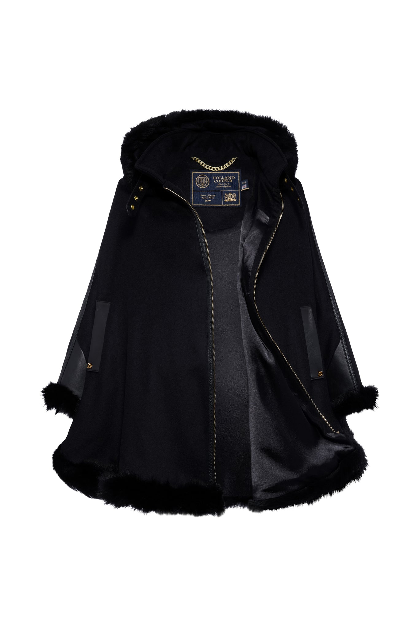 Kensington Gold Label Cape (Soft Black)