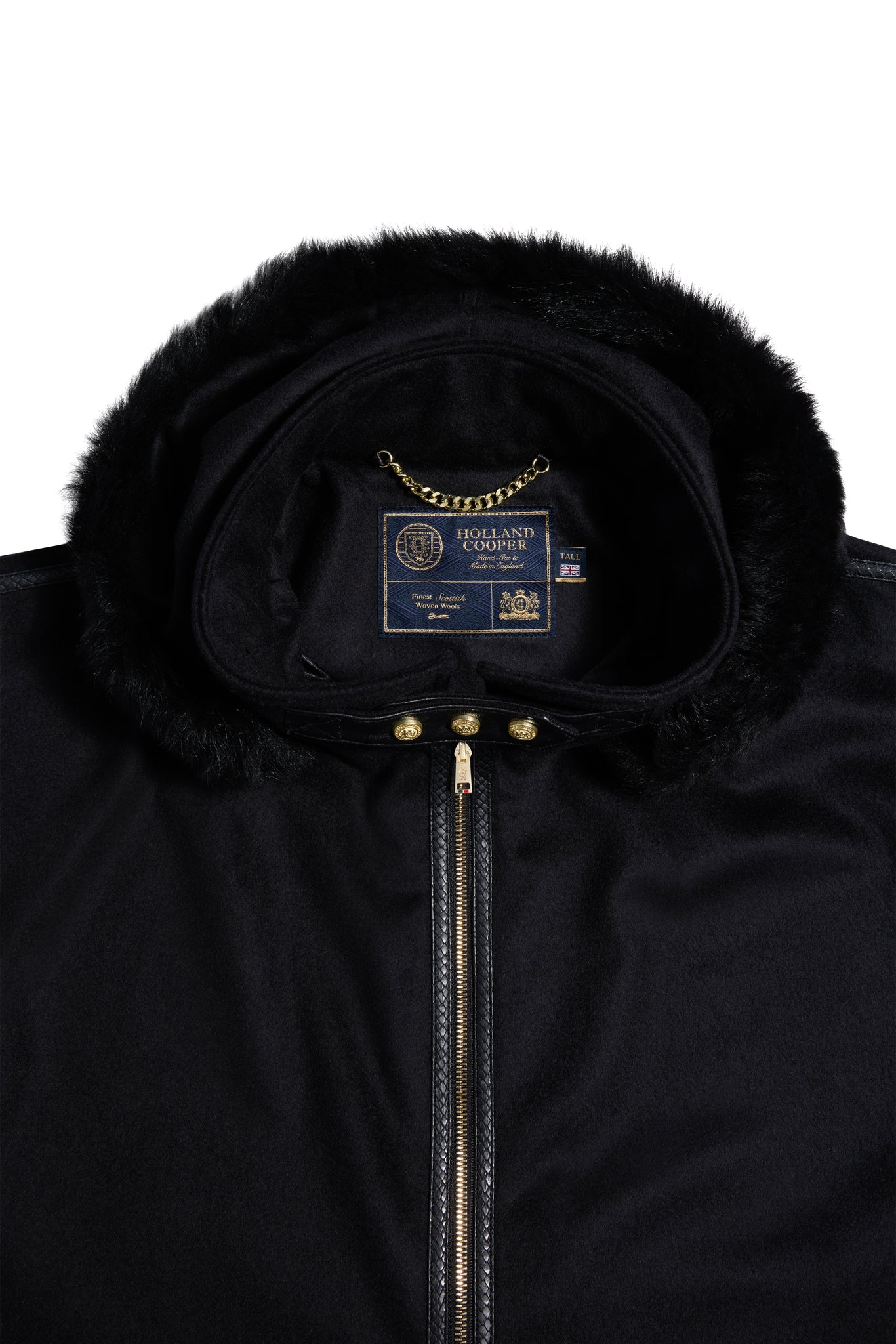 Kensington Gold Label Cape (Soft Black)