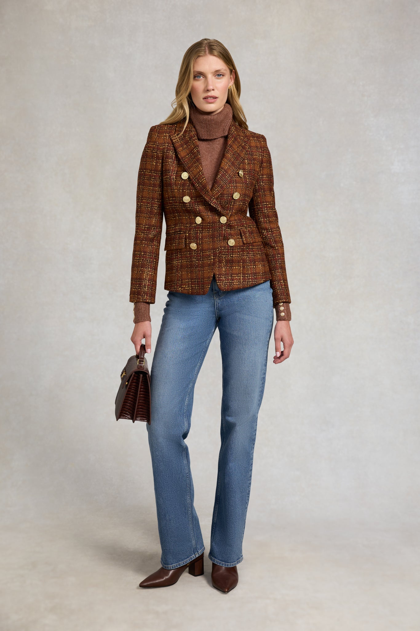 Knightsbridge Blazer (Amber Tweed)