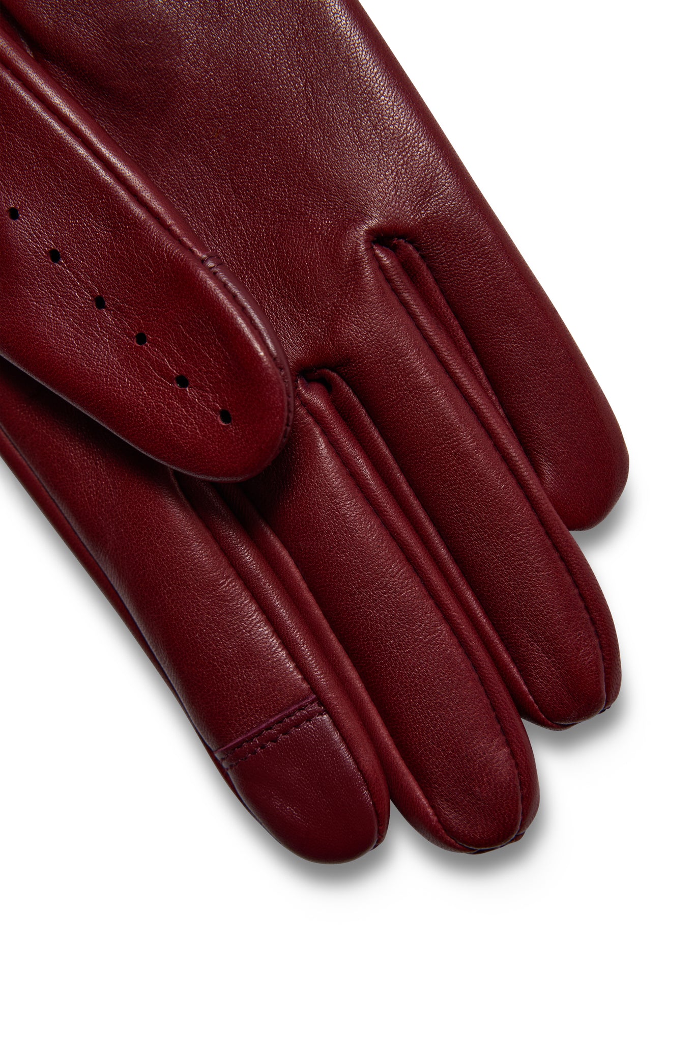 Leather Driving Gloves (Oxblood) – Holland Cooper ®