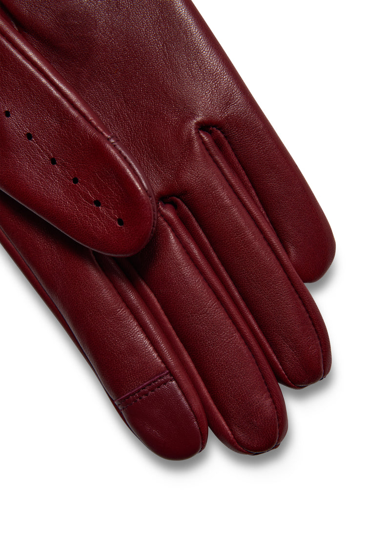 Leather Driving Gloves (Oxblood)