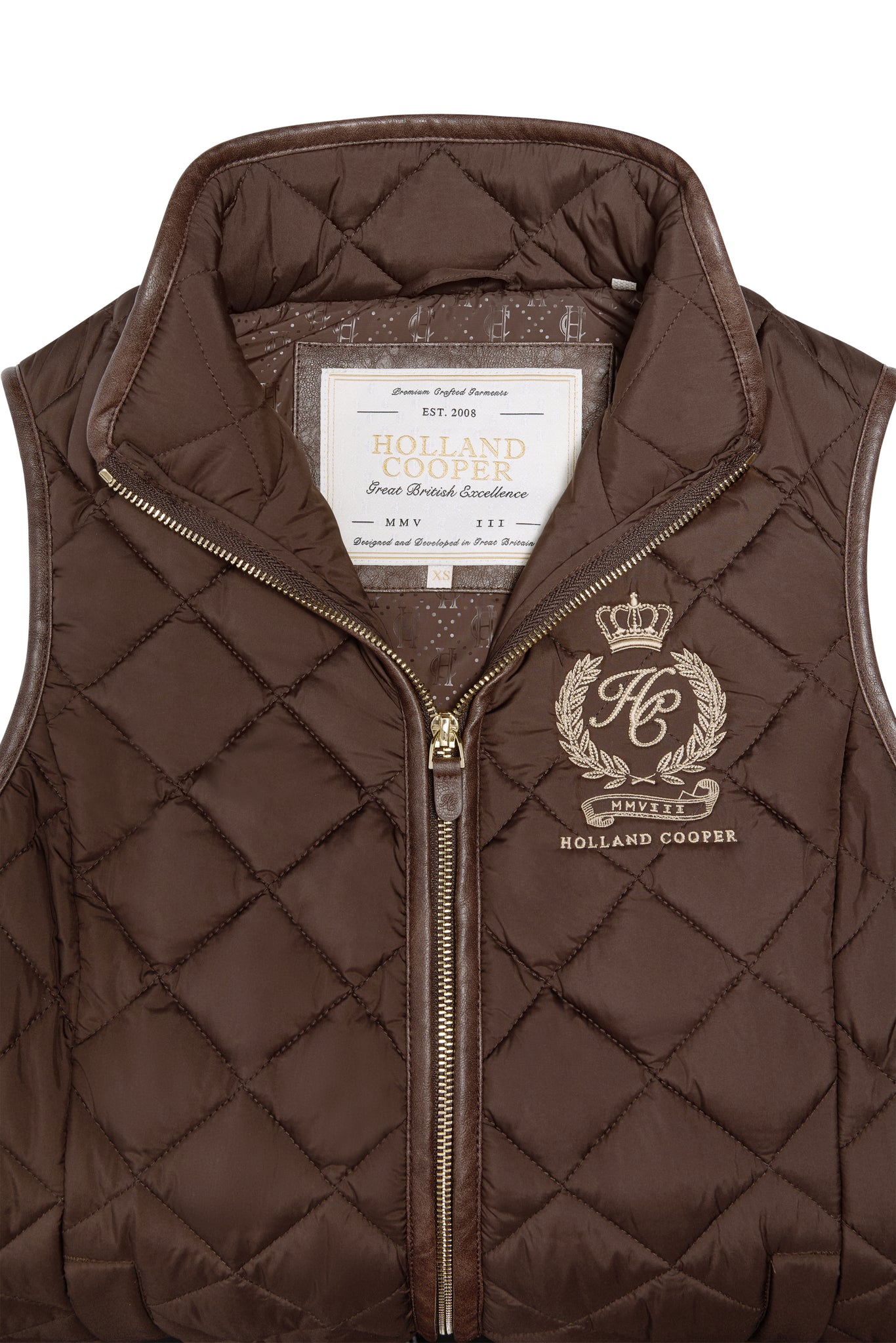 Lightweight Country Gilet (Chocolate)