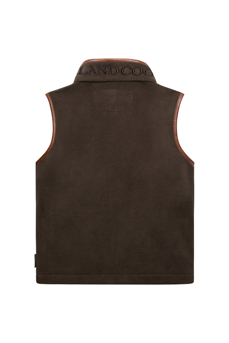 Little Country Fleece Gilet (Khaki)