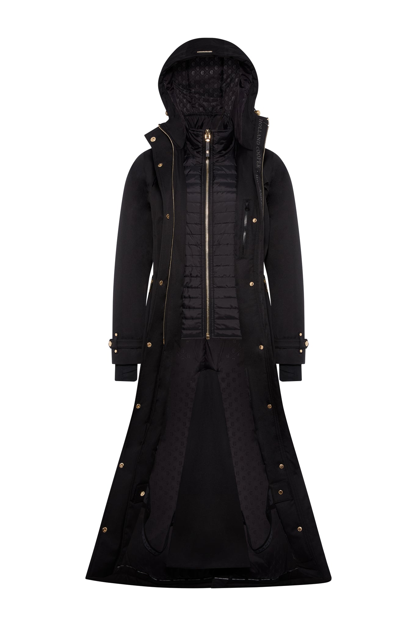 Longline Training Coat (Black)